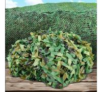Filet de Camouflage forestier,Filet De Maille De Bâche De Camouflage,Woodland-1.5x6m(5 * 20ft)