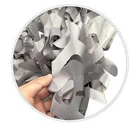 Filet De Camouflage Gris Renforcé,Filet D'ombrage Pour Pergola,Filet Militaire,Filet De Camouflage Chasse,Décorations,Housses De Voiture,Filet De Camouflage Crème Solaire,Grey-3x8m(9.8*26.2ft)