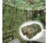 Filet de camouflage jungle filet de camouflage militaire Oxford 210D Filet pare-soleil pour la chasse la décoration la photographie camping pare-soleil protection solaire(Color:1,Size:2*10m/6.6*33ft)