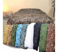 Filet de Camouflage Militaire 210D Tissu Oxford Résistant Filet de Ombrage Renforcé Solaire et Décoration Grande Camouflage Extérieure pour Camping Chasse Jardin Voiture 7 * 15m Désert numérique