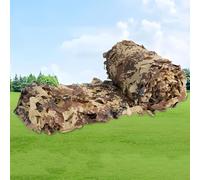 Filet de Camouflage Militaire Grande Polyvalent - Filet de Chasse Jardinage Protection Solaire Camping Ombrage Terrasse Couverture Voiture Extérieur Décoration, Auvent(Desert,1.5x2.5M)