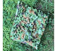 Filet de camouflage militaire Woodenland pour enfants, camping, cachette, filet de camouflage forestier, stores militaires, 5 × 5 m