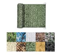 Filet de Camouflage Multifonctionnel Filet Camo pour Chasse Jardin Camping Décoration Protection Solaire Intimité Extérieure Tissu Oxford 210D Filet Camouflage Multiple Tailles 9x9M Vert