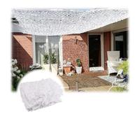 Filet de Camouflage Net Sable Militaire Blanc 2x1.5 3x3 3x6 4x3 5×5 6x8 9x10m Filet d'ombrage Exterieur, Voile d'ombrage Auvents pour Pergola, Camping, Chasse, Protection Solaire(White,3x3(m))