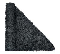 Filet de Camouflage Noir 6X13m Filet D'Ombrage Exterieur Grande Taille Rouleau de Treillis de Camouflage Renforcé Filet Pare-Soleil pour Chasse Ombrage Décorations de Fête Terrasse Protection Solaire