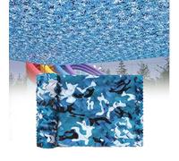 Filet de Camouflage Océan 2X13m Filet D'ombrage Exterieur Renforcé Filet Camouflage Militaire Filet de Protection Solaire Bache Camouflage pour Camping Chasse Décorations de Fête Fond de Photographie