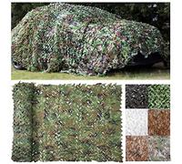 Filet De Camouflage Outdoor Filet de Camo, Camo Rouleau de Treillis de Camouflage,Filet D'ombrage pour Le Camping, La Chasse à l'ombre Décorative,Jungle，2X6m/6.56x19.69ft
