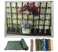 Filet de Camouflage Poids Léger - Filet D'ombrage pour Ombre - Camouflage Net Protection Bâche de Voiture,Camping,Chasse,Décoration,la décoration - Filet de Camo Militaire,2x8m/6.56x26.24ft