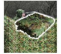 Filet de Camouflage pour la Chasse 5X7m Filet de Protection Solaire Toile Ombrage Exterieur pour Pergola Terrasse Cacher Couverture