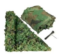 Filet De Camouflage pour La Chasse, Le Camping, Extérieur, Jardin, Décoration, Parasol pour Paysage Forestier, Chasse en Plein Air, Forêt, Taille 1m~15m(1X2.5m)