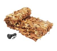 Filet de camouflage renforcé 210D pour une utilisation en extérieur 1,5 x 2 m 2 x 3 m 3,5 x 6 m 4 x 5 m 4 x 6,5 m 5,5 x 8 m 1,5 x 20 m Idéal pour le camping, la chasse et la décoration