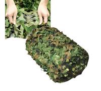 Filet De Camouflage Renforce 2m 3.0m 4.0m 5m 8m 9m 10m 12m 15m Voile D'ombrage pour Terrasse, Privacy Screen Garden, pour Camping Chasse Décoration Abri Ombre De Tente(1X7.5m)