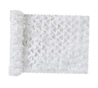Filet de Camouflage Renforcé Filet de Camo Militaire Voile D'ombrage Camouflage de Pergola pour Chasse Déco Camping Jardin Cache Voiture Exterieur Réseau Pare-Soleil(Blanc,6x6.0m)