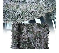 Filet de Camouflage renforcé Forêt 2X13m - Tissu Oxford 210D - Filet d'ombrage Exterieur Filet de Camouflage Militaire léger et Durable Filet de Protection Solaire pour abri de Jardin Chasse tir