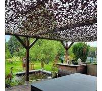 Filet de Camouflage Renforcé Militaire | Haut de Gamme | Protection Solaire & Voile d'Ombrage Anti-UV Terrasse Pergola Jardin Chasse Airsoft Rideau Déco Résistant Durable 3x4 3x5