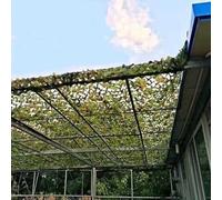 Filet de Camouflage renforcé Voile d'ombrage Camouflage, 6x6m 6x8m 7x9m 8x8m 9x9m Militaire Filets De Protection Solaire pour la Chasse, Le Camping Parasols Extérieurs à la Verdure ( Taille : 6x8m )