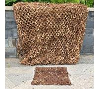 Filet De Camouflage Sable 4x5m(13x16.4ft) Filet Camouflage Renforcé Crème Solaire,Militaire,Camping,Chasse,Armée,Décoration,D'ombrage,Léger Et Durable