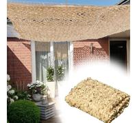 Filet de Camouflage Sable Renforcé 1.5x6m,4x3m 3x5m 4x4m Filet Camouflage Militaire Grande Taille Voile Ombrage pour Chasse DéCoration Camouflage Photographie AnimalièRe Terrasse Protection Jardin