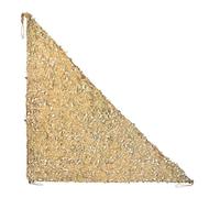 Filet de camouflage triangulaire sable 5x5x5m