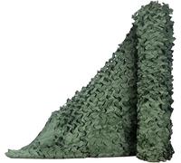 Filet de Camouflage Vert 2x6m Militaire Net Filet de Protection Solaire pour Le Camouflage la Chasse la décoration Jardin la Photo Terrasse Camping(Color:Vert,Size:2 * 6m/6.6 * 20ft)