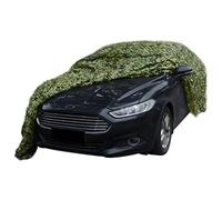 Filet de camouflage vert 4 x 7 m en polyester Oxford avec sac de rangement, imperméable, résistant aux UV, séchage rapide, idéal pour le camouflage, brise-vue, extérieur, jardin, chasse et
