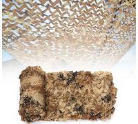 Filet De Camouflage Voile D'ombrage Camouflage,Housse De Voiture，Interieur Exterieur,Filet D'ombrage pour La Decoration Fort Paysage Camping en Plein Air,Facile À Transporter,Lumière D,3x4m