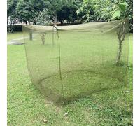 Filet de camping léger pour activités de plein air, conçu avec une maille haute densité et 6 boucles de suspension, idéal pour la randonnée et la pêche (200 x 180 x 180 cm)