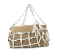 Filet de charge carré de 1 à 4 m, sangles de levage en polyester, sangles d'arrimage en maille, sangles plates pour sécuriser les filets suspendus, sac de levage de sécurité pour grues (3,5 m - 3 000