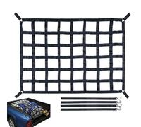 Filet de Chargement de Camion | Filet de Chargement de 10,2 x 10,2 cm pour de Chargement de Camion, remorque, Coffre, SUV, Filet de Rangement de Voiture pour G