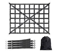 Filet de chargement de remorque - Filet de coffre élastique, filets réglables robustes, organisateur de camion de voiture SUV | Filets de sécurité de stockage, arrimage de véhicule, ceinture de sécuri