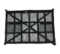 Filet de chargement de toit, sac de rangement en maille pour toit de voiture, organisateur supérieur, support de toit extensible en maille, filet de rangement intérieur réglable avec