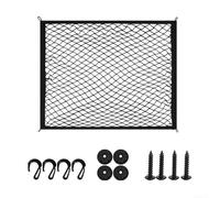 Filet de chargement élastique pour chariot pliable, chariot de plage, chariot de jardin, construction en nylon robuste avec système de fixation à crochet et boucle (60 x 40 cm)