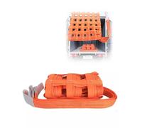 Filet de Chargement en Polyester, Filet de Levage de fret for Le Levage, Filets de Sac de Levage de fret réutilisables avec Sangles renforcées(15cm Grid,240x260cm-3ton)