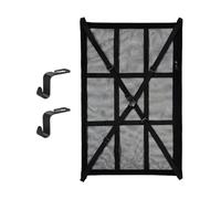 Filet de Chargement pour Plafond de Voiture - Construction tissée en Nylon, Conception Double Couche, Crochets faciles à Installer, Support Anti-affaissement | Solution de Stockage sur Le Toit