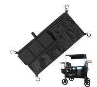 Filet de chargement pour poussette, filet de rangement pour poussette, Organisateur de filet de chargement pour poussette réglable, Accessoires de poussette pliables pour le shopping, les voyages à la