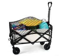 Filet de chargement sécurisé pour chariot pliable avec design élastique et construction en nylon robuste pour plage jardin extérieur (60 x 40 cm)