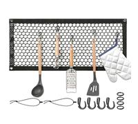 Filet de Chargement Voiture | Poche organisatrice de Bagages en Mesh,Organisateur de Bagages Auto à Mailles | pour Camion SUV Camping-Car Pick-up Van Berline Camping Quotidien Tout-Terrain