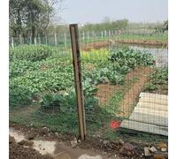 Filet de clôture de jardin - Rouleaux de treillis métallique pour clôtures d'animaux, protection de parterre de fleurs, barrière de jardin durable et réutilisable, idéal pour la sécurité de la pelouse