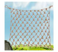 Filet de clôture décorative, 10 mm Balcon Railing Protection Bridge Anti-chute Protection Netting, Corde de décoration intérieure, chanfrein, plante de jardin tissé à la main Cargo (10 mm 12 cm Mesh