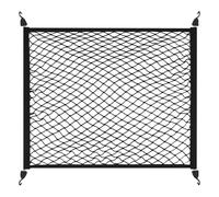 Filet de coffre - du ra ble Sangle extensible, support de crochet réglable, retenue de charge, accessoire de gestion de l'espace arrière, cadre de barrière de protection | Grille de rangement de