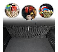 Filet de coffre élastique en maille de style enveloppe arrière pour Kia Soul 2020-2024 - Organiseur et rangement de coffre de qualité supérieure - Filet à bagages pour Crossover - Meilleur