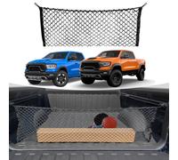Filet de Coffre en Maille de Style enveloppe pour Dodge Ram 1500 2019-2024 - Accessoires de Voiture - Organisateur de lit de Camion de qualité supérieure - Filet de Chargement pour Pick-up