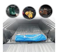 Filet de coffre en maille style enveloppe pour Tesla Cybertruck 2024, accessoires extérieurs automobiles - Organisateurs de rangement de coffre de voiture de qualité supérieure, filet de lit pour VUS,