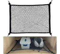 Filet de Coffre pour Mazda CX 30 CX30 2020-2023, Organisateur de Rangement Arrière Élastique en Maille Nylon avec 4 Crochets Bagages Auto Sécurisé