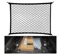 Filet de Coffre, pour Renault Trafic 2.0 Diesel 2001-2025 Filet Rangement Voiture Elastique Organisateur Coffre Arriere Maille Extensible Crochet