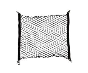 Filet de Coffre Voiture pour Mazda 3 2003-2020 2021 2022 2023 2024 2025 BM BP, Filet de Rangement Nylon Épais avec Crochets et Vis, Maille pour SUV et Van, Fixation Sûre et Facile