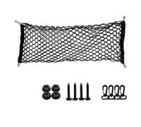 Filet de Coffre Voiture pour Mercedes Benz GLE 1997-2025 W163 W164 W166 W167, Filet de Rangement Nylon avec Crochets et Vis, Organisateur pour SUV et Van, Fixation Solide et Facile à Installer