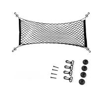 Filet de Coffre Voiture pour Toyota Highlander 2000-2025 XU30 XU40 XU50 XU60, Filet de Rangement Nylon avec Crochets et Vis, Organisateur pour SUV et Van, Fixation Solide et Facile à Installer