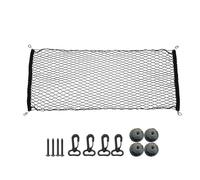 Filet De Coffre Voiture Universel Élastique Bagages Organisateur Rangement Maille en Nylon Extensible Poche Réseau pour Intérieur Filet Rangement de Coffre(60 * 115)