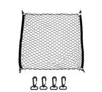 Filet De Coffre Voiture Universel Élastique Bagages Organisateur Rangement Maille en Nylon Extensible Poche Réseau pour Intérieur Filet Rangement de Coffre(70 * 70)